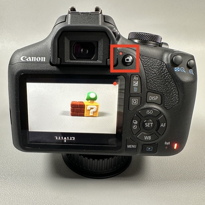 Optager video på Canon EOS 2000D