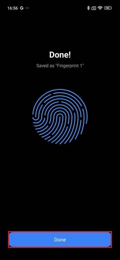 Dovršetak postavljanja otiska prsta na Xiaomi 15T
