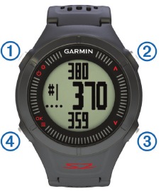 Garmin - Approach S2 - Keys Keys