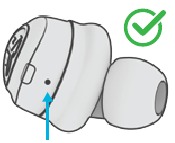 JLab Audio - JBUDS AIR ANC - Микрофон ашық Микрофон ашық