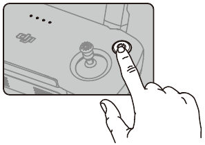 DJI - MAVIC MINI - Checking Battery Level 2 Verificarea nivelului bateriei 2