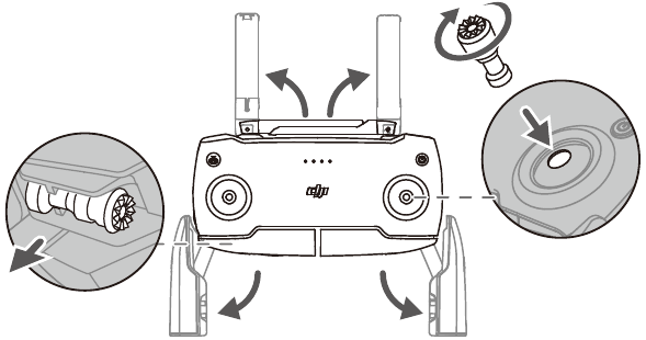 DJI - MAVIC MINI - Controller 1 Controler 1