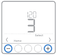 Honeywell - T6 Pro - Configuración del instalador Paso 2 Configuración del instalador Paso 2