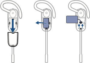 Plantronics - CS540 - Pil Değişimi Pil Değişimi