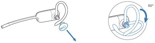 Plantronics - CS540 - Change Headset Configuration Step 1 Change Headset Configuration Step 1