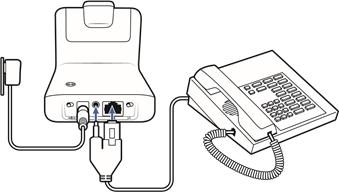 Plantronics - CS540 - EHS Kablosu Artı Masa Telefonu EHS Kablosu Artı Masa Telefonu