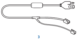 Plantronics - CS540 - Electronic Hookswitch Cable (EHS) Electronically takes your desk phone handset off hook. Enables remote call answer/end with your headset. Electronic Hookswitch Cable (EHS) Electronically takes your desk phone handset off hook. Enables remote call answer/end with your headset.