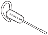 Plantronics - CS540 - Headset with pre-installed battery, eartip and earloop Headset with pre-installed battery, eartip and earloop