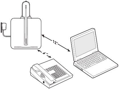 Plantronics - CS540 - Tabanınızı Konumlandırın Tabanınızı Konumlandırın