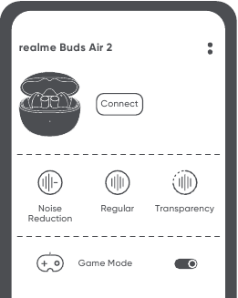 Realme - Buds Air 2 RMA2003 - realme Link-пен пайдалану realme Link-пен пайдалану
