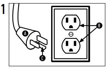 Hoover - POWERDASH GO - INSTRUCCIONES DE CONEXIÓN A TIERRA Paso 1 INSTRUCCIONES DE CONEXIÓN A TIERRA Paso 1