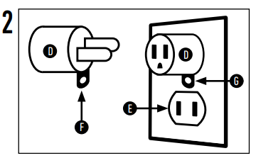 Hoover - POWERDASH GO - INSTRUCCIONES DE CONEXIÓN A TIERRA Paso 2 INSTRUCCIONES DE CONEXIÓN A TIERRA Paso 2