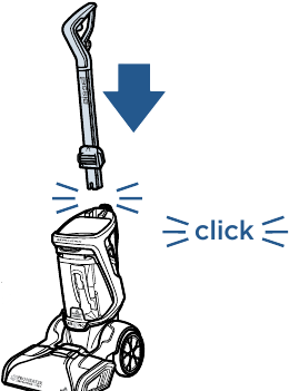 Bissell - PROHEAT 2X REVOLUTION PET 2457F - Surinkimo 1 veiksmas Surinkimo 1 veiksmas