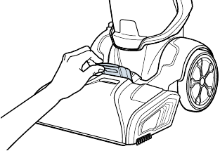 Bissell - PROHEAT 2X REVOLUTION PET 2457F - Valymas žarna ir įrankiais, 1 žingsnis Valymas žarna ir įrankiais, 1 žingsnis