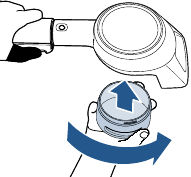 Bissell - PROHEAT 2X REVOLUTION PET 2457F - Valymas su „Stain Trapper Tool“ (Dėmių gaudyklės įrankiu), 5 žingsnis Valymas su „Stain Trapper Tool“ (Dėmių gaudyklės įrankiu), 5 žingsnis