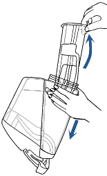 Bissell - PROHEAT 2X REVOLUTION PET 2457F - Nešvaraus vandens bako ištuštinimo 5 žingsnis Nešvaraus vandens bako ištuštinimo 5 žingsnis