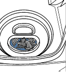 Bissell - PROHEAT 2X REVOLUTION PET 2457F - Nešvaraus vandens bako ištuštinimo 6 žingsnis Nešvaraus vandens bako ištuštinimo 6 žingsnis