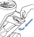 Bissell - PROHEAT 2X REVOLUTION PET 2457F - Nešvaraus vandens bako ištuštinimo 7 žingsnis Nešvaraus vandens bako ištuštinimo 7 žingsnis