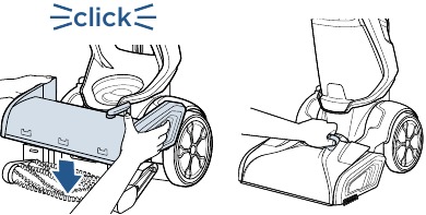 Bissell - PROHEAT 2X REVOLUTION PET 2457F - Diržų ir šepetėlio volelių keitimo, 13 žingsnis Diržų ir šepetėlio volelių keitimo, 13 žingsnis