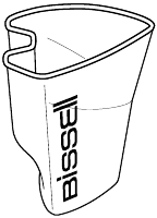 Bissell - PROHEAT 2X REVOLUTION PET 2457F - Šepetėlio volelio ir purkštukų skalavimo, 2 žingsnis Šepetėlio volelio ir purkštukų skalavimo, 2 žingsnis