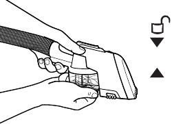 Bissell - PROHEAT 2X REVOLUTION PET 2457F - 2-in-1 Pet Upholstery Tool (2 viename gyvūnų apmušalų įrankio) naudojimo 3 žingsnis 2-in-1 Pet Upholstery Tool (2 viename gyvūnų apmušalų įrankio) naudojimo 3 žingsnis