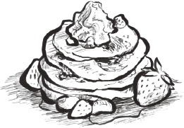 BLACKSTONE - 8001 - TORTITAS DE FRESAS CON CREMA TORTITAS DE FRESAS CON CREMA