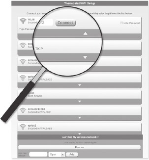 Honeywell - RTH6500WF - Wi-Fi tarmog'iga ulanish 2-qadam Wi-Fi tarmog'iga ulanish 2-qadam