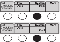 Honeywell - RTH6500WF - Termostatni o'rnatish 11-qadam Termostatni o'rnatish 11-qadam