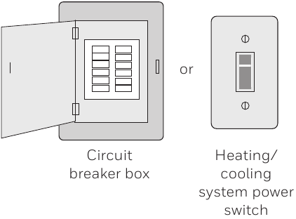 Honeywell - RTH6500WF - Termostatni o'rnatish 8-qadam Termostatni o'rnatish 8-qadam