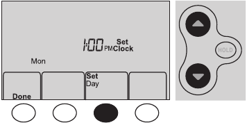 Honeywell - RTH6500WF - Termostatni o'rnatish 9-qadam Termostatni o'rnatish 9-qadam