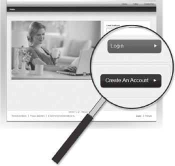 Honeywell - RTH6500WF - Termostatingizni onlayn ro'yxatdan o'tkazish 2-qadam Termostatingizni onlayn ro'yxatdan o'tkazish 2-qadam