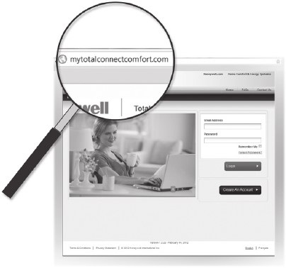 Honeywell - RTH6500WF - Termostatingizni onlayn ro'yxatdan o'tkazish 1-qadam Termostatingizni onlayn ro'yxatdan o'tkazish 1-qadam