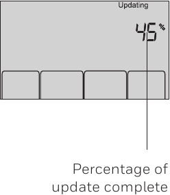Honeywell - RTH6500WF - Dasturiy ta'minot yangilanishlari Dasturiy ta'minot yangilanishlari