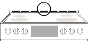 Frigidaire - 30'' Электр плитасы - 8-сурет: Пештің желдеткіші 8-сурет: Пештің желдеткіші