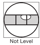 Whirlpool - Pračka s horním plněním - Vodorovnost 3 Vodorovnost 3