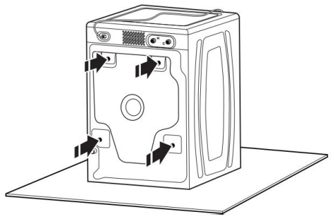 Whirlpool - Pračka s předním plněním - INSTALACE Krok 2 INSTALACE Krok 2