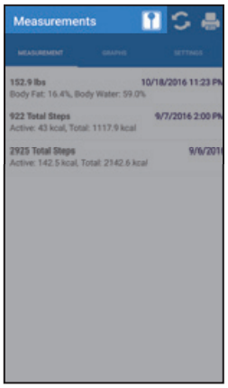 Tanita - InnerScan PRO RD-953 - Povezivanje s pametnim telefonom 10. korak Povezivanje s pametnim telefonom 10. korak