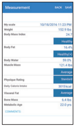Tanita - InnerScan PRO RD-953 - Povezivanje s pametnim telefonom 13. korak Povezivanje s pametnim telefonom 13. korak