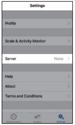 Tanita - InnerScan PRO RD-953 - Povezivanje s pametnim telefonom 4. korak Povezivanje s pametnim telefonom 4. korak