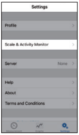 Tanita - InnerScan PRO RD-953 - Povezivanje s pametnim telefonom 6. korak Povezivanje s pametnim telefonom 6. korak