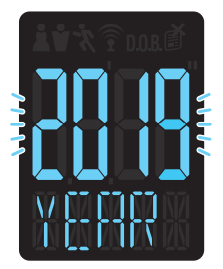 Tanita - InnerScan PRO RD-953 - Postavi datum 2. korak Postavi datum 2. korak