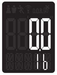 Tanita - InnerScan PRO RD-953 - Određivanje broja osobnih podataka za korak 2 mjerenja Određivanje broja osobnih podataka za korak 2 mjerenja