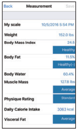 Tanita - InnerScan PRO RD-953 - Mjerenje pametnim telefonom 4. korak Mjerenje pametnim telefonom 4. korak