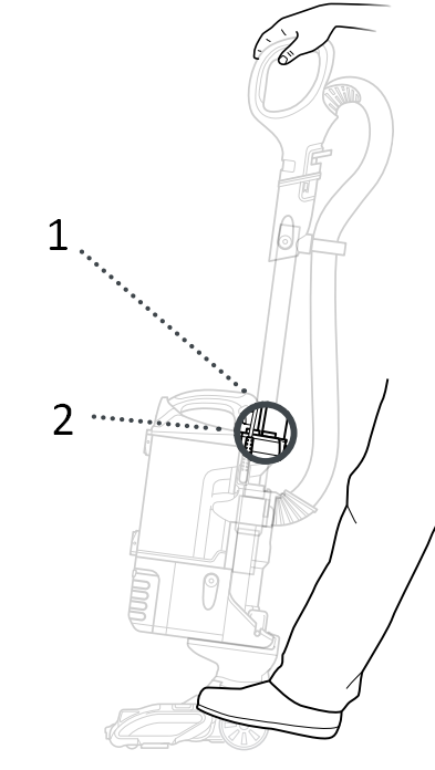 Shark - UV700 - 2 FORMAS DE LIMPIAR VERTICAL Paso 1 2 FORMAS DE LIMPIAR VERTICAL Paso 1