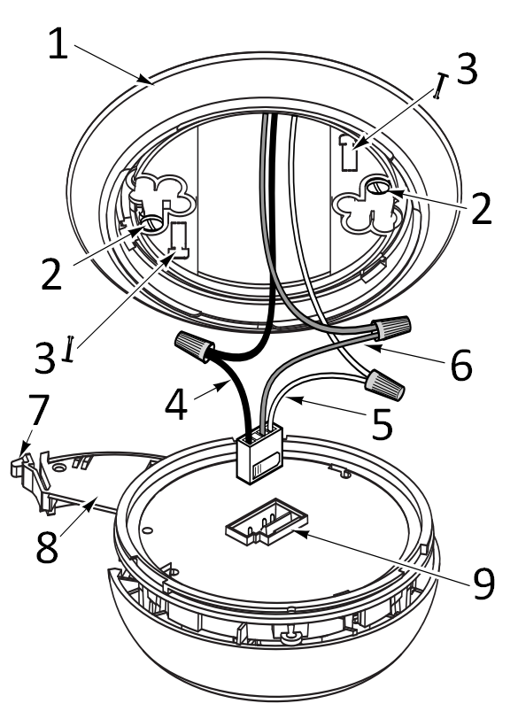 First Alert - SC9120B - PIÈCES DE CE DÉTECTEUR DE FUMÉE/CO PIÈCES DE CE DÉTECTEUR DE FUMÉE/CO