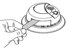 First Alert - SC9120B - POUR VERROUILLER LE COMPARTIMENT DES PILES Étape 1 POUR VERROUILLER LE COMPARTIMENT DES PILES Étape 1