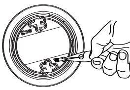 First Alert - SC9120B - POUR VERROUILLER LE COMPARTIMENT DES PILES Étape 2 POUR VERROUILLER LE COMPARTIMENT DES PILES Étape 2