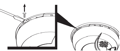 First Alert - SC9120B - POUR RETIRER DÉFINITIVEMENT LE VERROU DU SUPPORT POUR RETIRER DÉFINITIVEMENT LE VERROU DU SUPPORT
