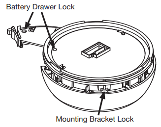 First Alert - SC9120B - UTILISATION DES FONCTIONNALITÉS DE VERROUILLAGE OPTIONNELLES Étape 1 UTILISATION DES FONCTIONNALITÉS DE VERROUILLAGE OPTIONNELLES Étape 1