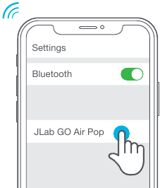 JLab - Go Air POP - ЖАҢА / ҚОСЫМША BLUETOOTH ҚҰРЫЛҒЫЛАРДЫ ҚОСУ ЖАҢА / ҚОСЫМША BLUETOOTH ҚҰРЫЛҒЫЛАРДЫ ҚОСУ